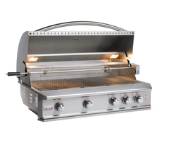 Blaze Professional 44-Inch 4 Burner Built-In Gas Grill With Rear Infrared Burner-  BLZ-4PRO-NG/LP