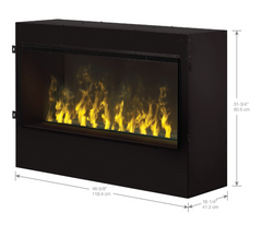 Dimplex Opti-Myst® Pro 1000 40" Built-In Electric Firebox