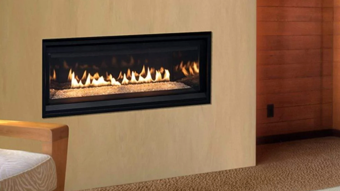 Superior 45" DRL3500 Contemporary Natural Gas Direct Vent Linear Fireplace