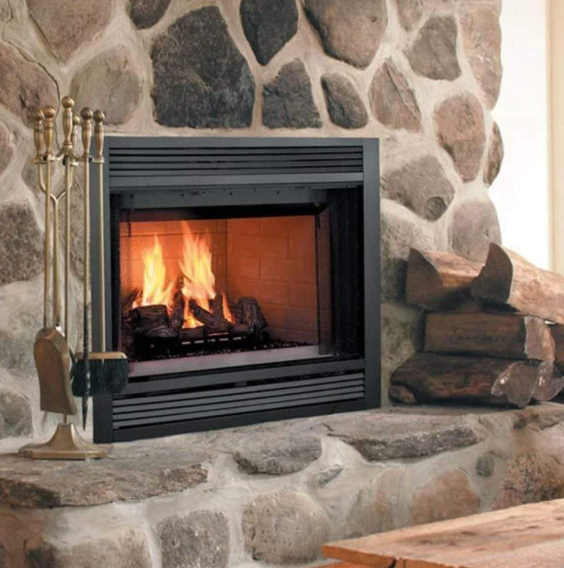 Majestic 42" Sovereign Radiant Wood Burning Fireplace